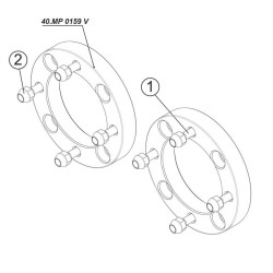 BRP Can-am Jant Flanşı 4x137x2" / 5 cm (M10)